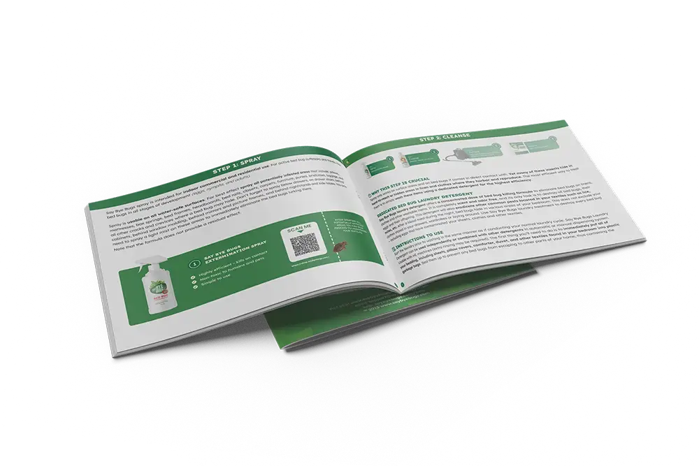 SayByeBugs Instruction Booklet